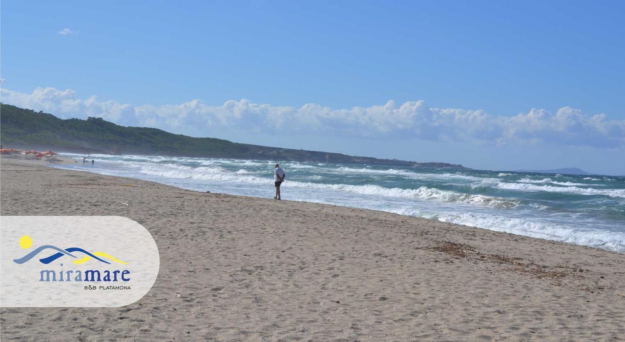 Miramare Struttura Sulla Spiaggia Platamona Exterior foto